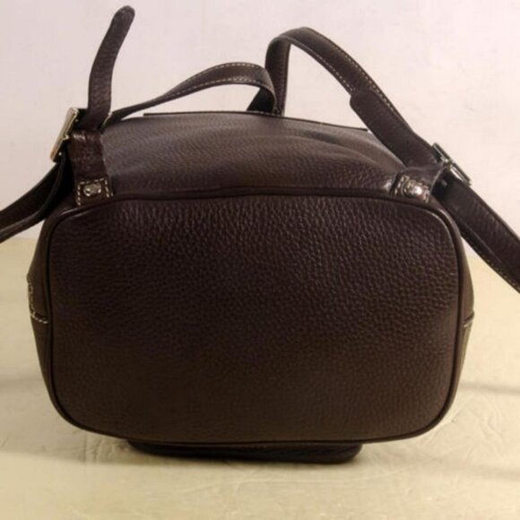 MCM Rare Chocolate Brown Leather Backpack 869707 main image 9